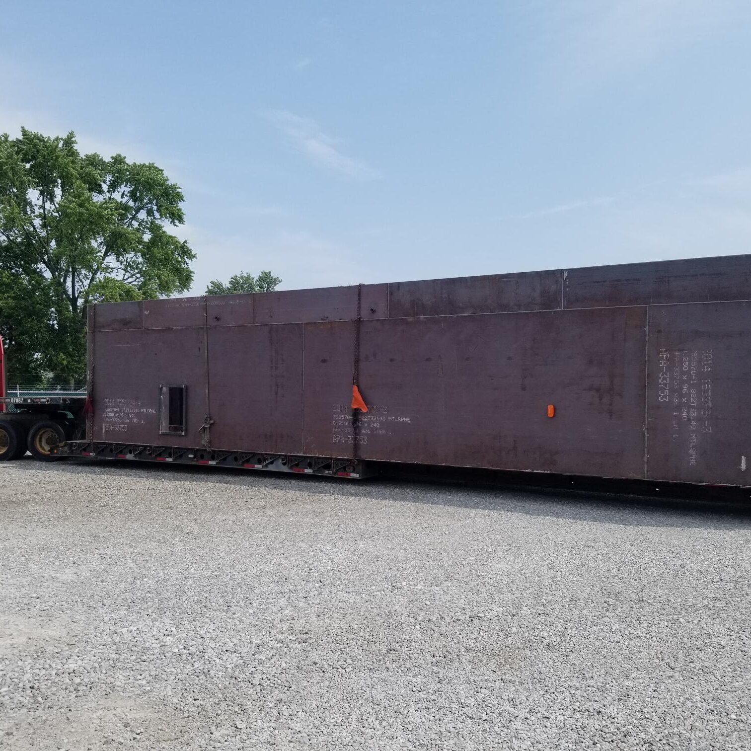 Clean Harbors Tank on Truck